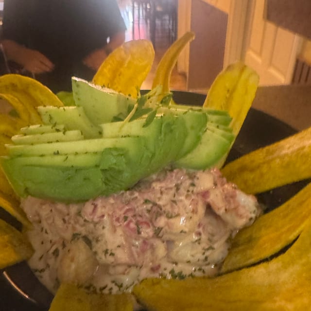 Shrimp Mango Ceviche.