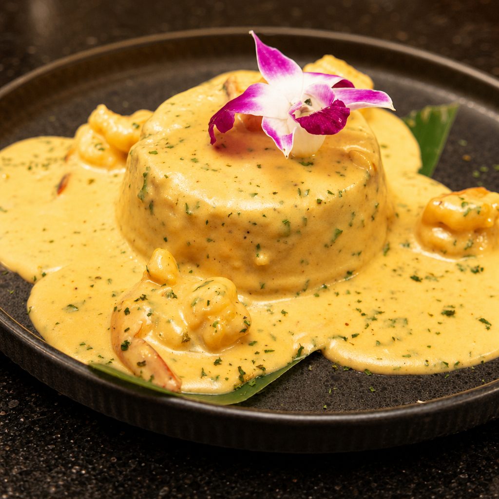 Mofongo And Shrimp.