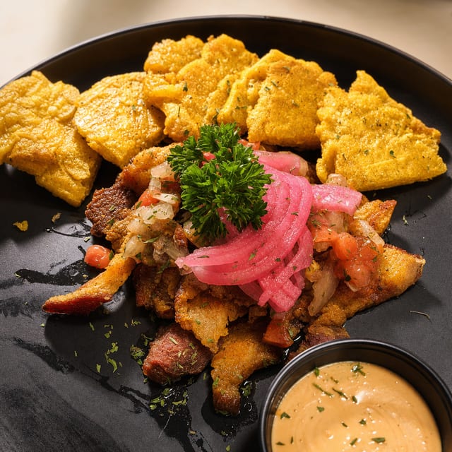 Ceviche De Chicharron.