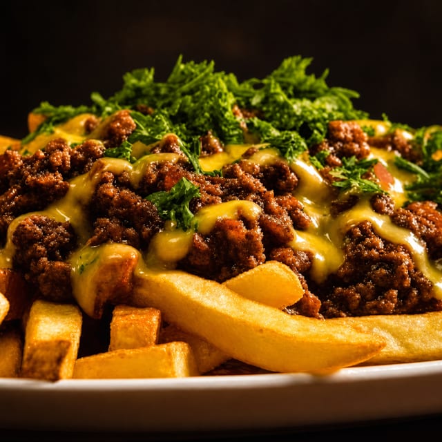 Loaded Steak Fries.